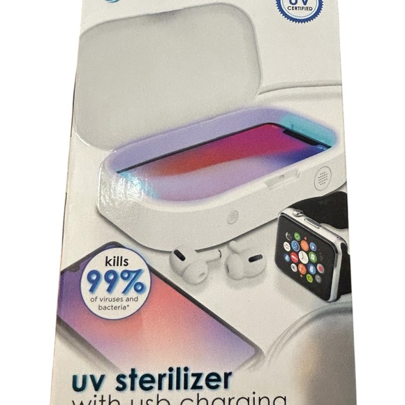 Tech Bundle Sony Alarm Clock UV Sanitizer SanDisk USB New - Picture 6 of 11